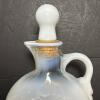 Opalescent Pressed Glass Decanter - 2