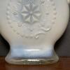 Opalescent Pressed Glass Decanter - 3