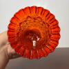 Fenton and Amberina-Style Pressed Glass Bells - 3