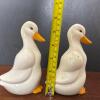 Pair of Ceramic Duck Salt and Pepper Shakers - 6