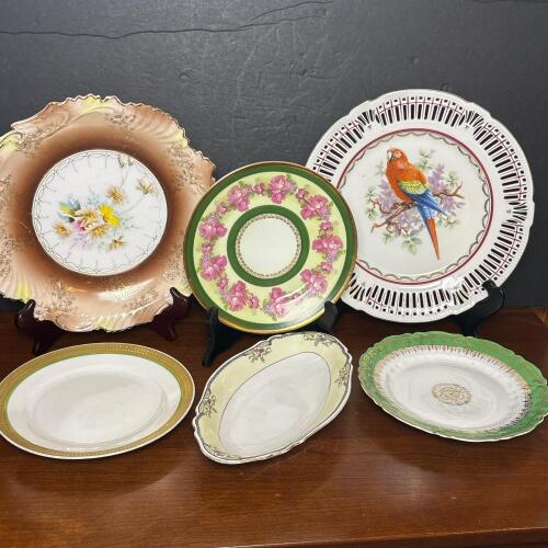 Assorted German and Bavarian Decorative Plates