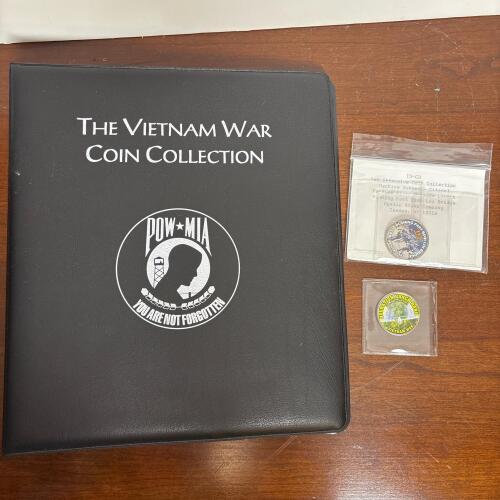 Vietnam War Commemorative Coin Collection Album