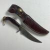 Olsen OK Brand Fixed Blade Knife with Sheath