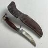 Olsen OK Brand Fixed Blade Knife with Sheath - 2