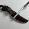 Olsen OK Brand Fixed Blade Knife with Sheath - 7