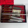 Emperor Steel Stainless Steel Cutlery Knives with Wood Handles - 6