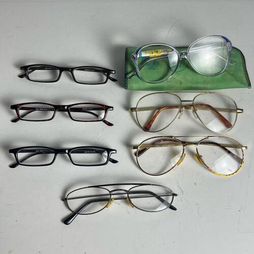 Assorted Eyeglasses and Reading Glasses Collection