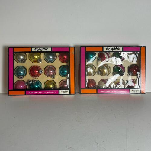 Paragon Glass Christmas Tree Ornaments American Made