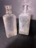 Antique Brewster's Flavoring Extract Bottles - 3