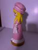 Ceramic Girl Figurine and Pig Figurine - 5