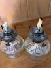 Glass Oil Lamps with Ultra-Pure Candle & Lamp Oil - 4