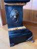 Seth Thomas Adamantine Mantel Clock With Lion Head Ornaments - 7