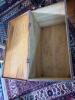 Antique-Style Wooden Storage Trunk with Turned Legs - 6