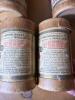 Four Edison Gold Moulded Phonograph Record Cylinders - 4