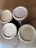 Four Edison Gold Moulded Phonograph Record Cylinders - 8