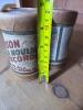 Four Edison Gold Moulded Phonograph Record Cylinders - 9