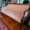 Upholstered Settee in the Federal Style - 2