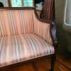 Upholstered Settee in the Federal Style - 3
