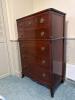 Traditional Mahogany-Style Tall Chest of Drawers