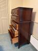 Traditional Mahogany-Style Tall Chest of Drawers - 9