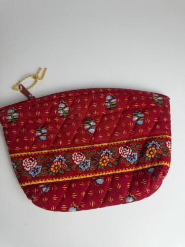 Vintage Vera Bradley Quilted Floral Cosmetic Bag