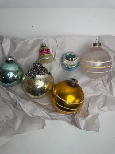 Vintage Glass Christmas Ornaments