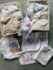 Assorted Crochet and Embroidered Doilies and Linens