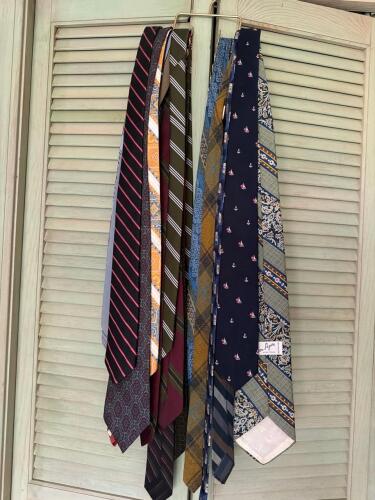 Vintage and Contemporary Patterned Neckties