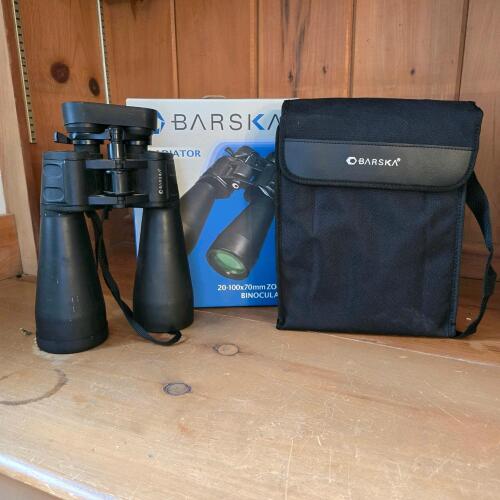 Barska Gladiator 20-100x70mm Zoom Binoculars with Case