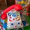 Fisher-Price Music Box Teaching Clock and Chatter Telephone with PlaySkool Puzzles - 9