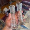 Lot of Pressed Glass Vases, Bowls, and Dishes - 3