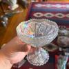 Lot of Pressed Glass Vases, Bowls, and Dishes - 5