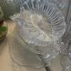 Lot of Pressed Glass Vases, Bowls, and Dishes - 7