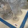 Lot of Pressed Glass Vases, Bowls, and Dishes - 10