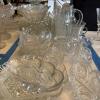 Pressed Glass Serving Bowls, Dishes, & More