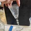 Assorted Pressed Glass Stemware - 6