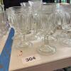 Assorted Pressed Glass Stemware - 11