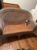 Wicker Settee in the Victorian Style - 2