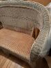 Wicker Settee in the Victorian Style - 6