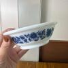 Avon Delft Blue Pitcher and Bowl Bath Oil Set with Original Box - 4