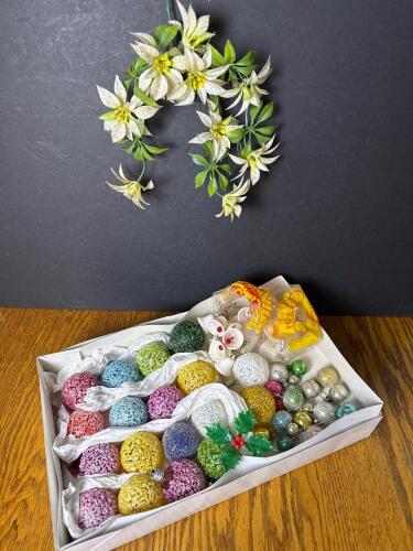 Vintage Glass Holiday Decor