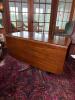 Mahogany Drop-Leaf Table in Federal Style with Drawer