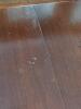 Mahogany Drop-Leaf Table in Federal Style with Drawer - 10
