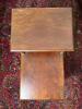 Two-Tier Mahogany Veneer End Table with Drawer - 6