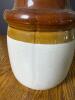 Stoneware Crock with Lid - 3