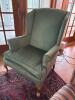 Upholstered Wingback Chair - 3