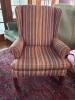 Upholstered Wingback Chair - 2