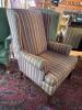 Upholstered Wingback Chair - 3