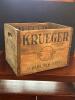 Antique Krueger Newark New Jersey Wooden Beverage Crate