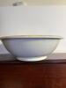 Ironstone China Pitcher and Wash Basin Set, English Victorian-Style - 4